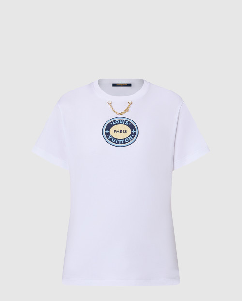 [LOUIS VUITTON-루이비통]패치 티셔츠 1AFPG0