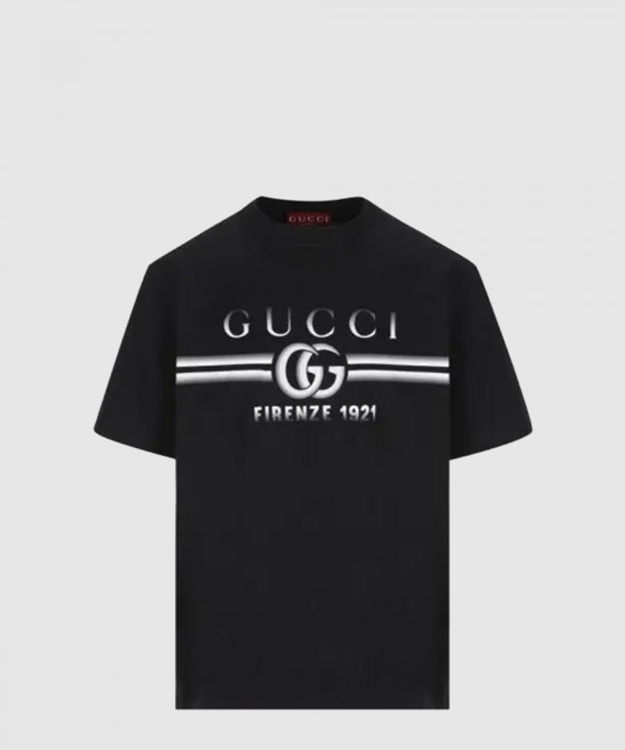 레플리카|이미테이션 gucci-구찌프린트-코튼-저지-티셔츠-785345-2