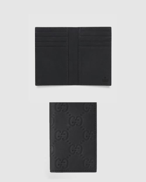 [GUCCI-구찌]GG 러버 효과 롱 카드 케이스 771317