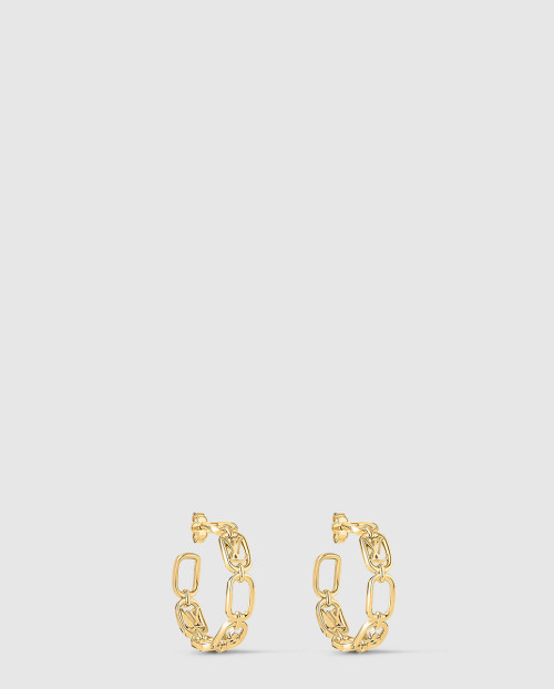 [LOUIS VUITTON-루이비통]나의 lV 체인 귀걸이 M01458