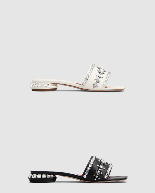 [ROGER VIVIER-로저비비에]스트라스 힐 디스코 뮬 6913