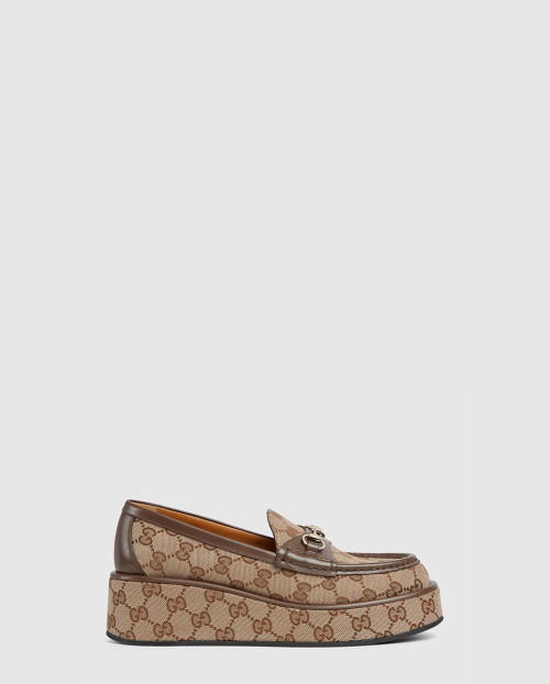 [GUCCI-구찌]홀스빗 웨지 힐 로퍼 794316