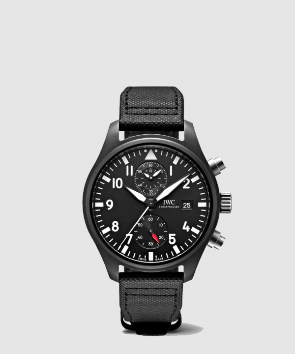 [IWC-아이더블유씨]파일럿 워치 크로노그래프 탑건 44.5 IW389001