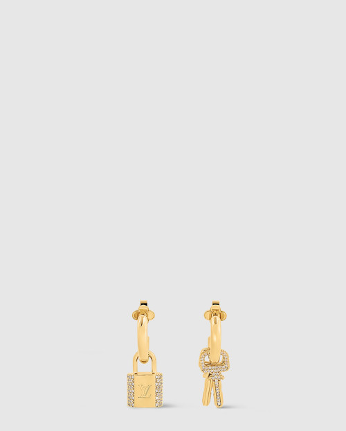 [LOUIS VUITTON-루이비통]LV 자물쇠 귀걸이 M01583