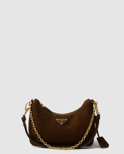 [PRADA-프라다]리나일론 스웨이드 미니백  1BC204