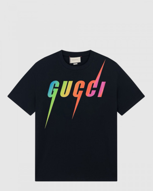 [GUCCI-구찌]로고 프린트 반팔 616036