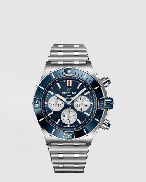 [BREITLING-브라이틀링]크로노맷 B01 44 AB013616