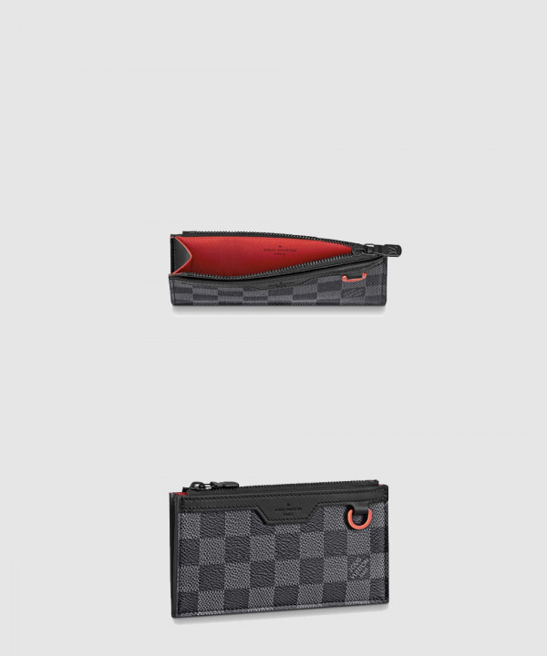 [LOUIS VUITTON-루이비통]유틸리티 잔돈 카드 지갑 N60354