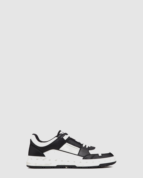 [VALENTINO-발렌티노]송아지 가죽 로우탑 스니커즈