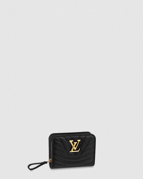 [LOUIS VUITTON-루이비통]웨이브 지퍼 컴팩트 지갑 M63789