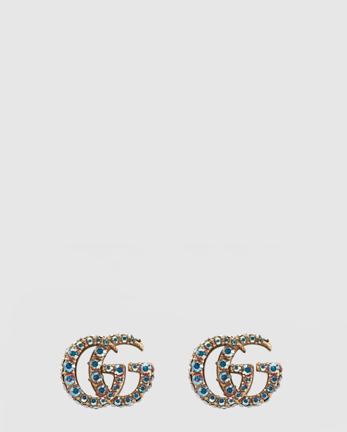 [GUCCI-구찌]크리스털 더블 G 귀걸이 753886