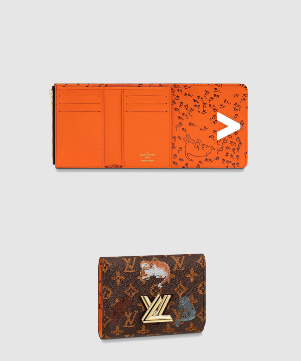 [LOUIS VUITTON-루이비통]지갑 트위스트 컴팩트 M63889