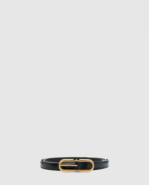 [SAINT LAURENT-생로랑]빈티지 니들 버클 벨트 732242