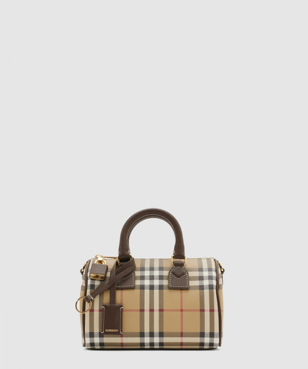 [BURBERRY-버버리]미니 체크 볼링백 80975981