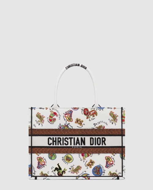 [DIOR-디올]북 토트백 미듐 M1296