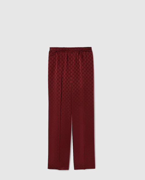 [GUCCI-구찌]GG 자카드 새틴 밴딩 팬츠 794774