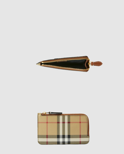 [BURBERRY-버버리]체크 지퍼 카드 케이스 80704191