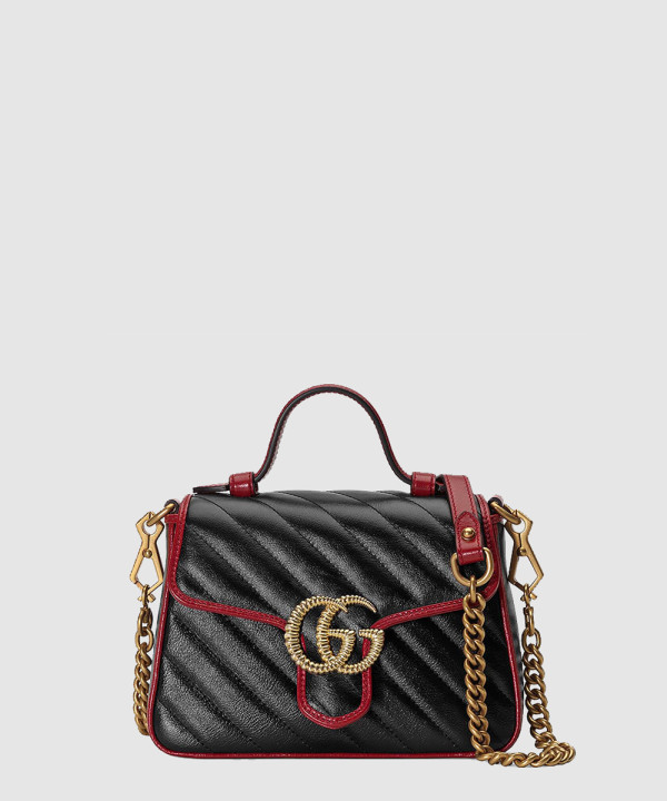 [GUCCI-구찌]GG 마몽 미니 탑핸들백 583571