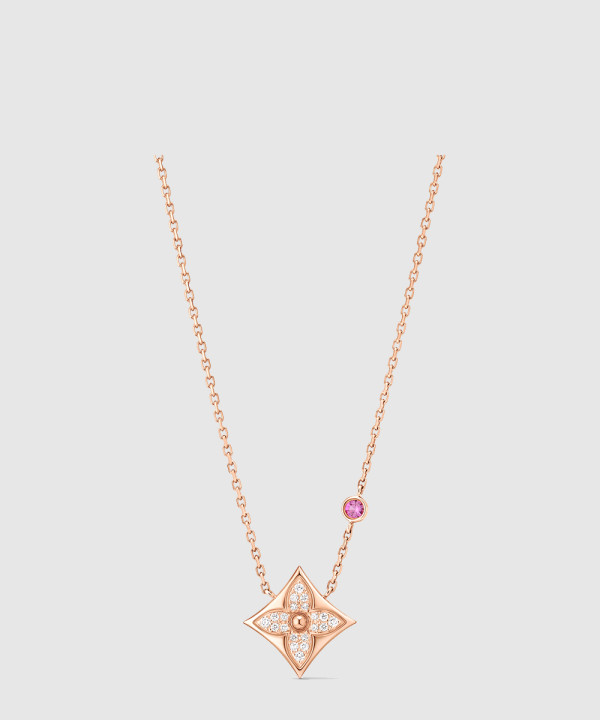 [LOUIS VUITTON-루이비통]COLOR BLOSSOM BB STAR 18K 다이아몬드 목걸이 Q03274