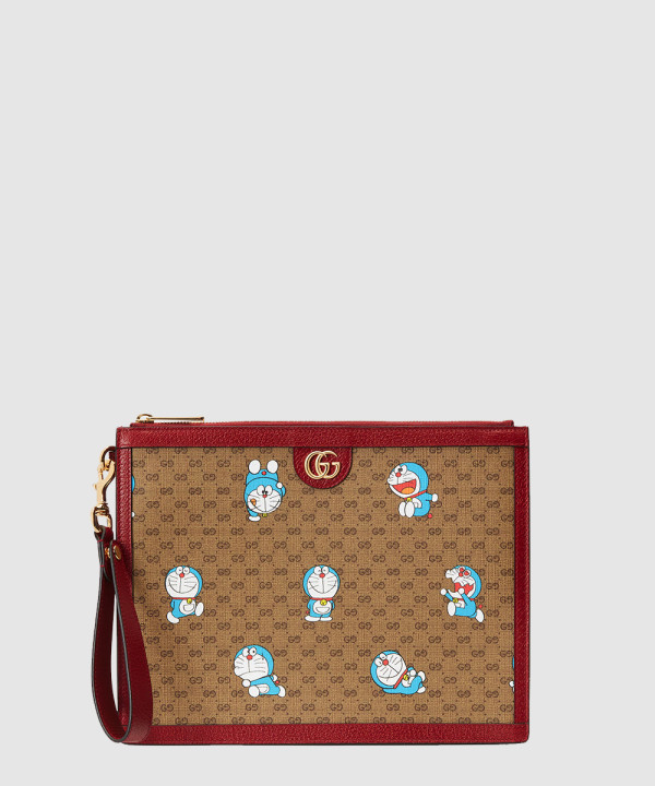 [GUCCI-구찌]GG 슈프림 캔버스 클러치 647804