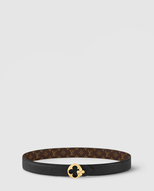 [LOUIS VUITTON-루이비통]플라워그램 라운드 리버서블 벨트 M8372V