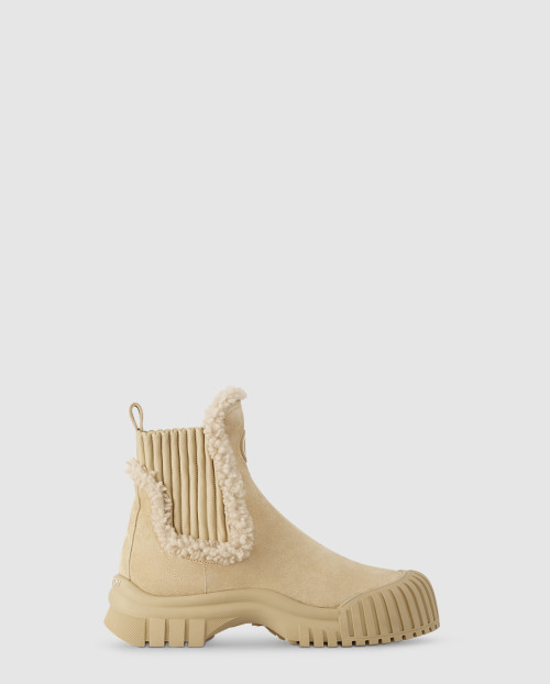 [LOUIS VUITTON-루이비통]플랫 앵클부츠 1AC7AQ
