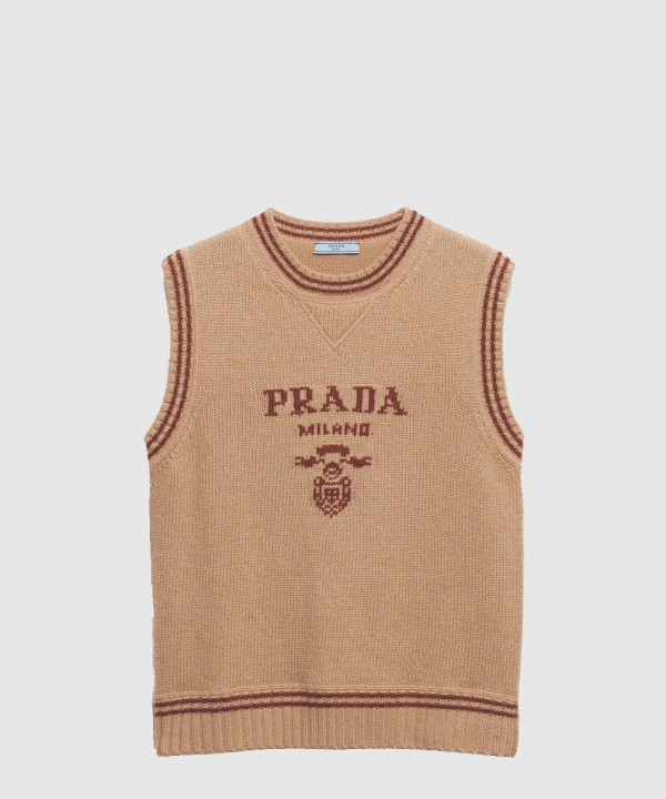 [PRADA-프라다]울 및 캐시미어 베스트 P29B29