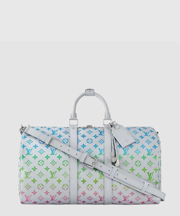 레플리카|이미테이션 louis-vuitton-루이비통플라워-디자인-레더-트리밍-보스턴백-m13915