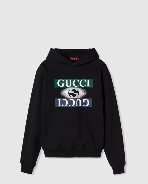 [GUCCI-구찌]코튼 저지 후드 스웨트셔츠 795557