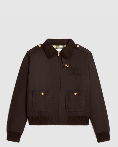 [CELINE-셀린느]트리옹프 블루종 재킷 2W03D5