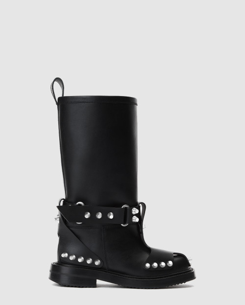 [MCQUEEN-알렉산더맥퀸]Dixon 가죽 버클 부츠 027001