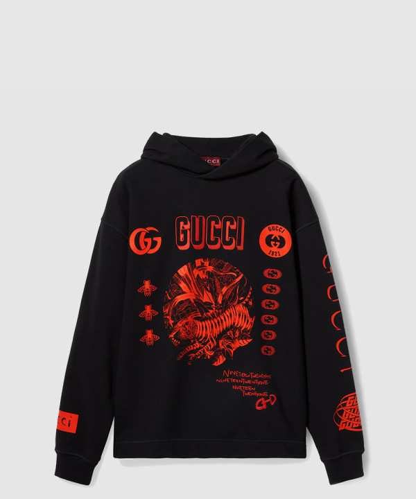 [GUCCI-구찌]로고 자수 후디 784414