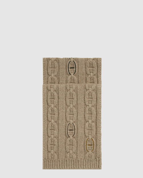 [HERMES-에르메스]가죽 디테일 스카프 트리 마이론