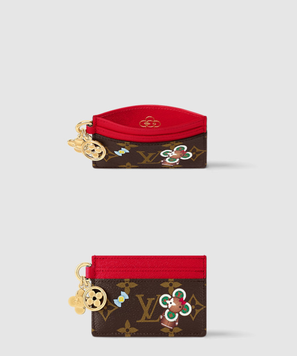 [LOUIS VUITTON-루이비통]LV 참 카드 홀더 M12215