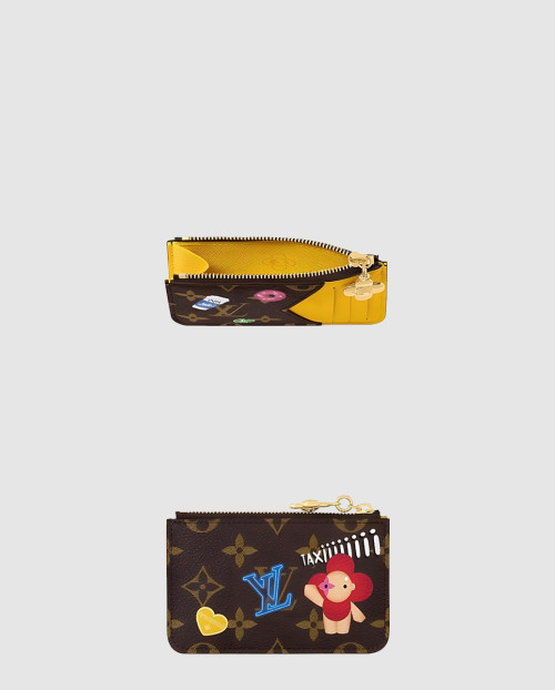 [LOUIS VUITTON-루이비통]플라워 카드지갑 M12998