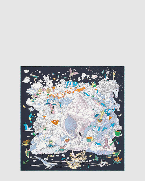 [HERMES-에르메스]Sur Mon Nuage 90 까레 스카프