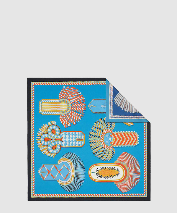 [HERMES-에르메스]페이스 90 스퀘어 갈라 더블 견장