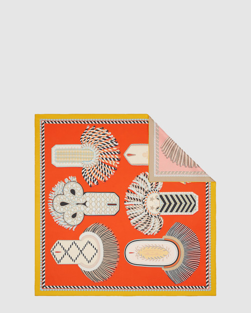 [HERMES-에르메스]페이스 90 스퀘어 갈라 더블 견장