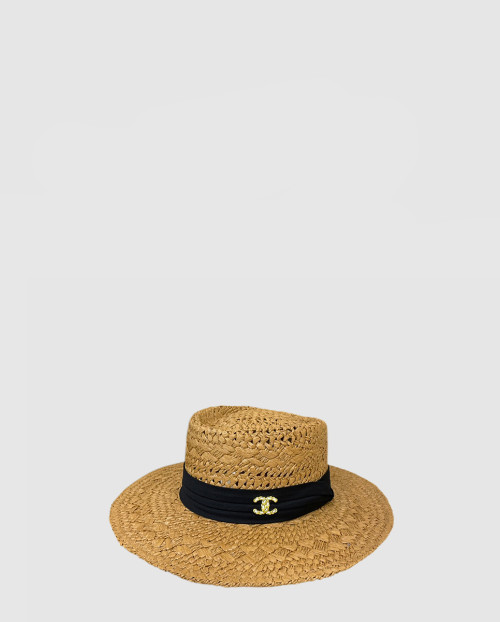 [CHANEL-샤넬]밀짚모자 선캡 AA6244