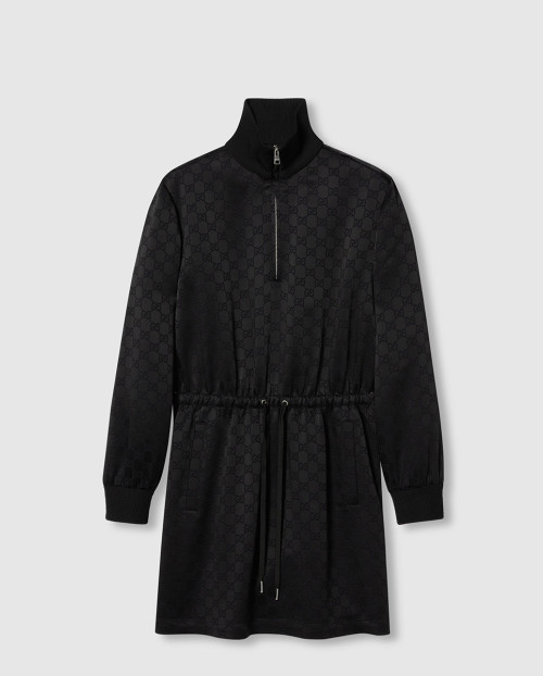 [GUCCI-구찌]쇼트 GG 비스코스 자카드 드레스 798497