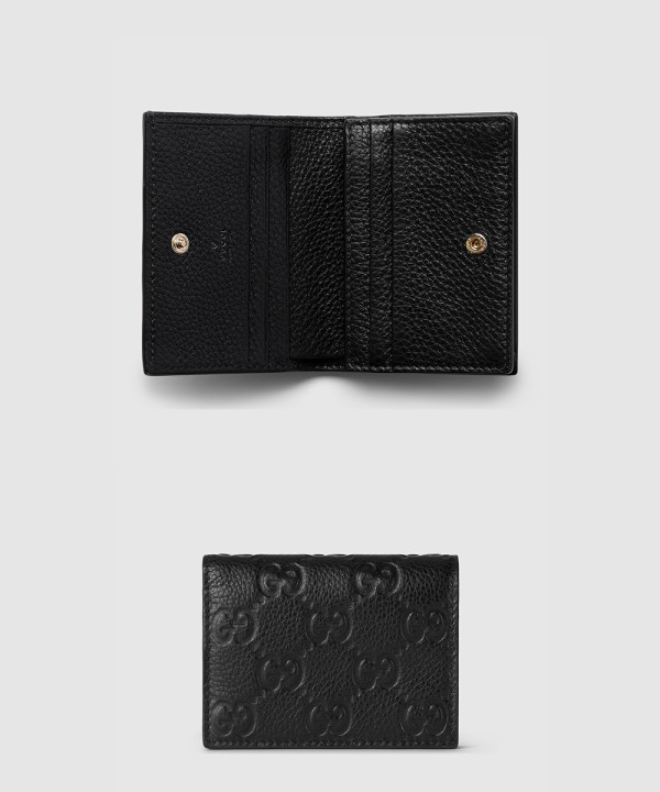 [GUCCI-구찌]GG 엠블럼 미니 지갑 815901