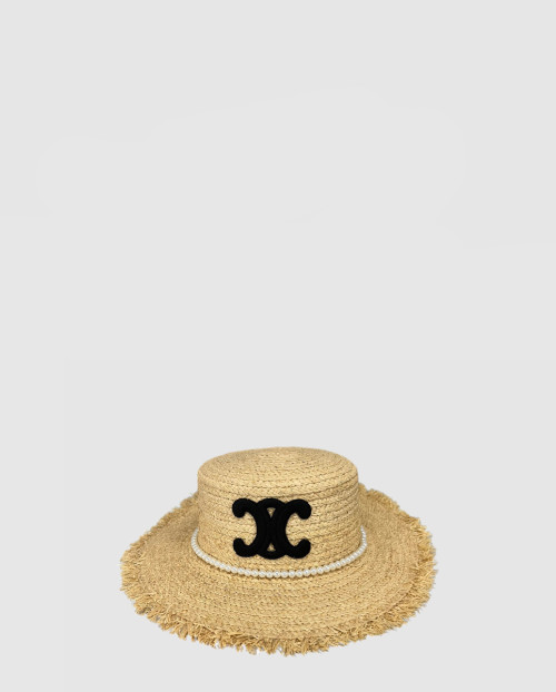 [CELINE-셀린느]밀짚모자 선캡 2A98B4