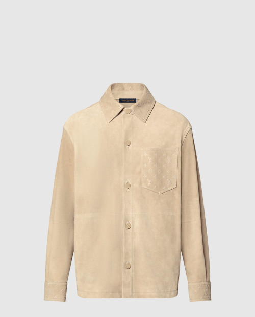 [LOUIS VUITTON-루이비통]스웨이드 재킷 셔츠 1ABNRX