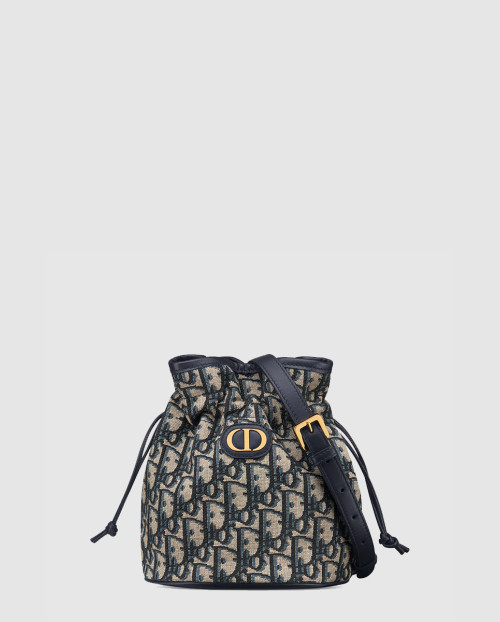 [DIOR-디올]30 Montaigne 드로우스트링 미니 버킷백 S2374