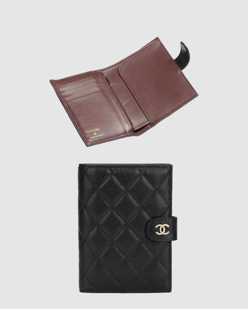 [CHANEL-샤넬]24P 카드지갑 여권케이스 AP3791