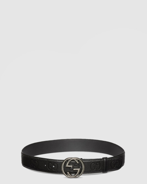 [GUCCI-구찌]인터로킹 G 버클 벨트 774153