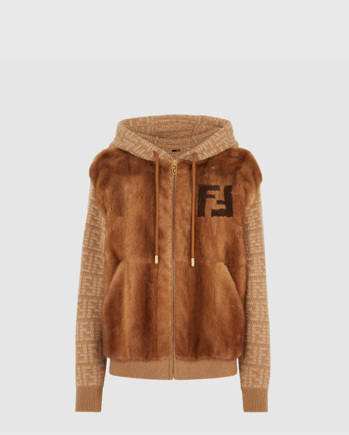 [FENDI-펜디]밍크 캐시미어 재킷 FNE53M