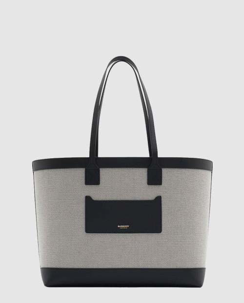 [BURBERRY-버버리]캔버스 미디엄 토트백 80895691