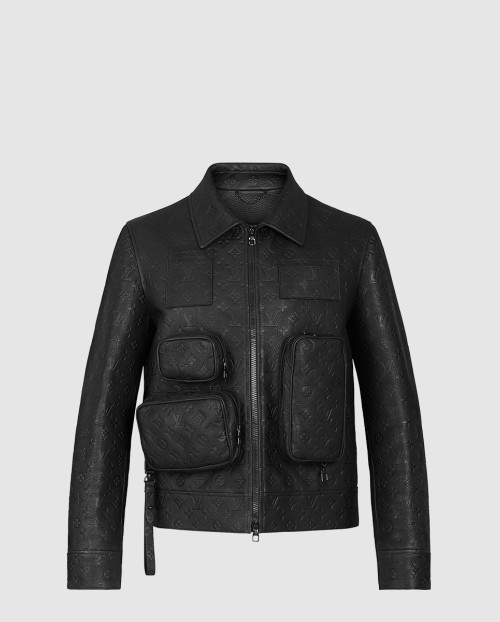 [LOUIS VUITTON-루이비통]모노그램 엠보싱 유틸리티 재킷 1A5ZTO