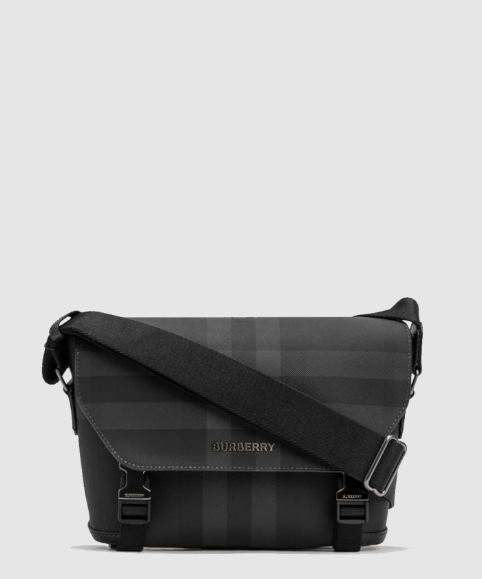 레플리카|이미테이션 burberry-버버리차콜-체크-레더-스몰-메신저백-80653351